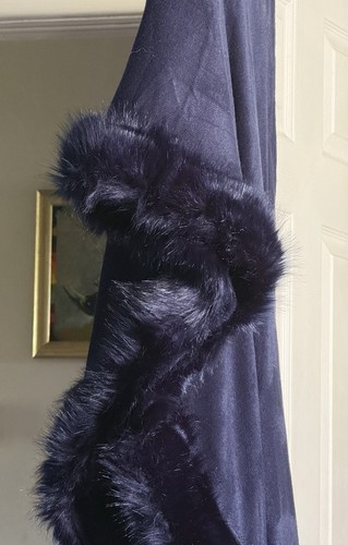 Navy blue wool - navy,