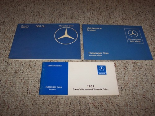 1982 mercedes benz 380sl - mercedes,