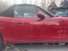 04 MAZDA MX5 MK2 PAIR DOORS RUST FREE WITH GLASS & INTERNALS TRACK SPARES DOOR