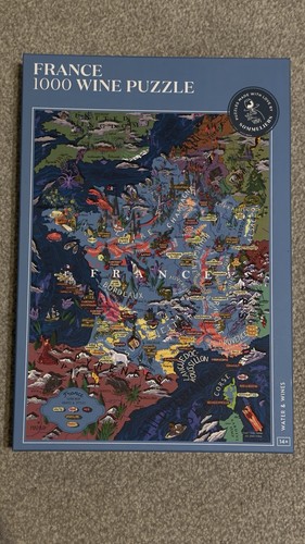 France 1000 piece - wine, puzzle