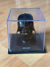 Darth Vader Star Wars Mini Helmet Model In Clear Display Case Good Condition