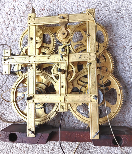 Birge clock movement seat - clock,