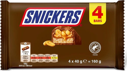 Snickers chocolate bars - snickers,