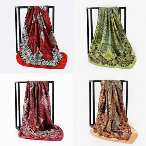 Head scarf neck floral - floral, vintage