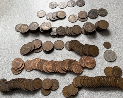 Pre decimal coins 173 - pre-decimal,
