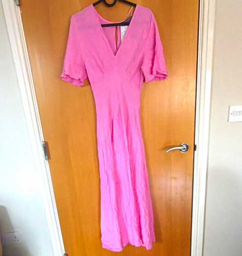 Primark pink ruffle crepe - ruffle,