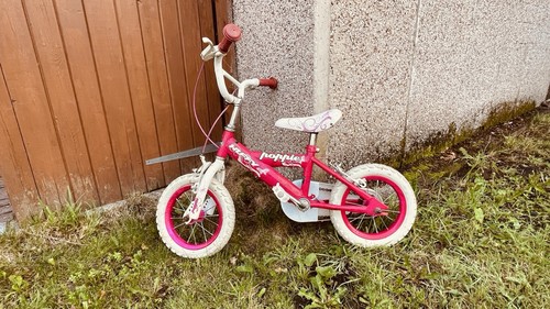 Poppie girls pink bike kids - pink,