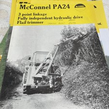 McConnel PA24 hydraulic flail