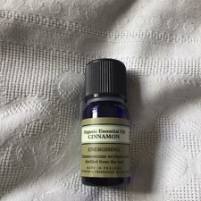 Neals Yard Remedies Organic Essential Oil Cinnamon Energising 10ml New Sealed