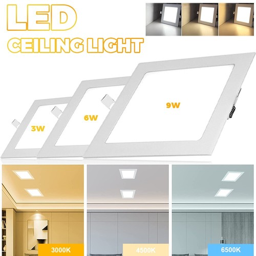 Square led ceiling light - square,