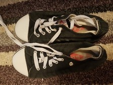 SHOES Lee Cooper Size 13 Black Pumps Lace Up Laces Trainers Boys Girls