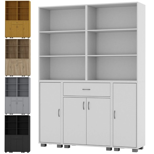 Door shelf bookshelf 1 - door, 6