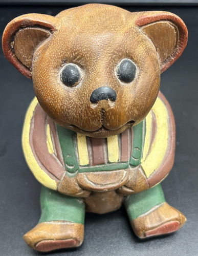 Vintage hand carved - , wooden