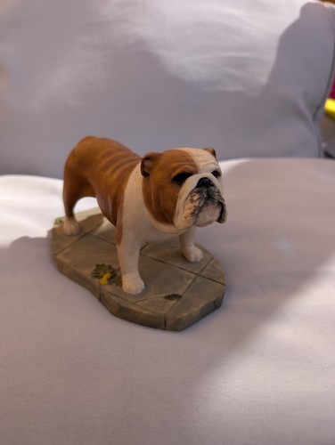 English bulldog ornament chris - english,