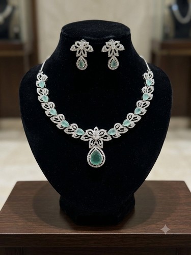 Mint blossom silver floral - blossom,
