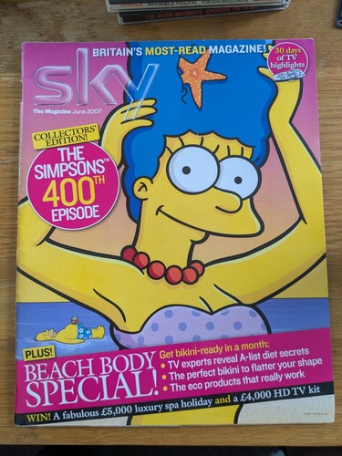 Sky magazine june - magazine, 2007