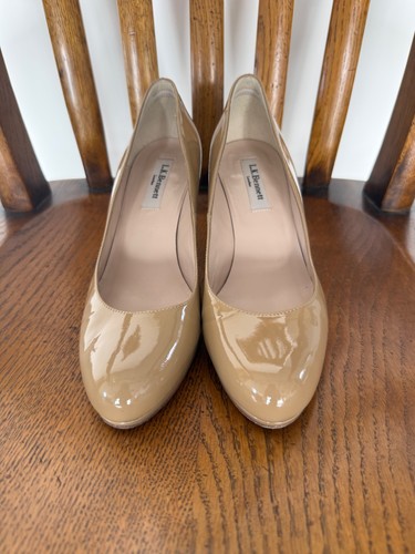 Bennett shilo beige patent - bennett,