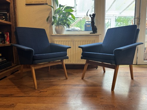 Pair czech mid century - ,