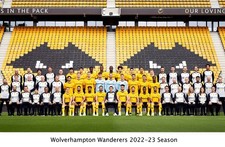 WOLVES FOOTBALL TEAM PHOTO