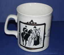 STAFFORDSHIRE Potteries * 1973 Royal Wedding Mug * Princess Anne * Mark Phillips