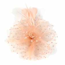 Elegant Feather Fascinator Headband for Ladies Wedding Royal Ascot Races NEW