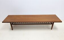 Vintage Teak Long Coffee Table Nils Jonsson For Troeds Made In Sweden