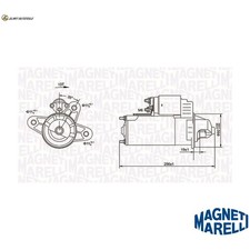 STARTER 063720977010 FOR FORD TRANSIT/VAN/PLATFORM/CHASSIS/BUS LDV CONVOY 2.5L