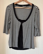 Mia Moda Striped Top – Size