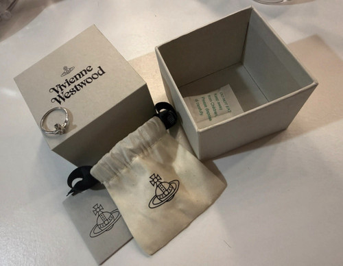 Vivienne westwood silver band - vivienne,