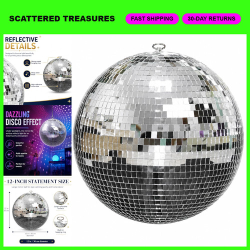Inch large disco mirror - disco,