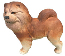 Vintage dog figurine Melba Ware Chow Chow dog figurine matte finish
