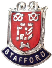 Stafford Town Small Pin Badge