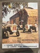 David Brown 990 880 770 Selematic A4 Vintage Tractor Brochure