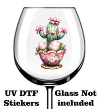Easter Cactus Plant UV DTF