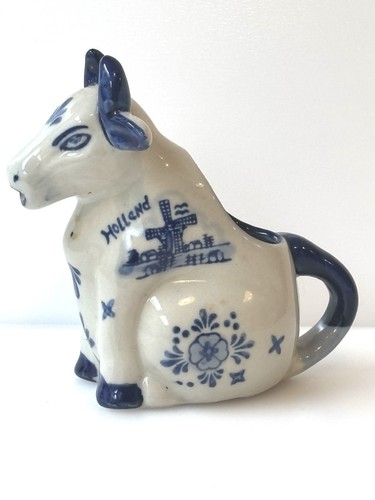 Delft vintage dutch - vintage, cow