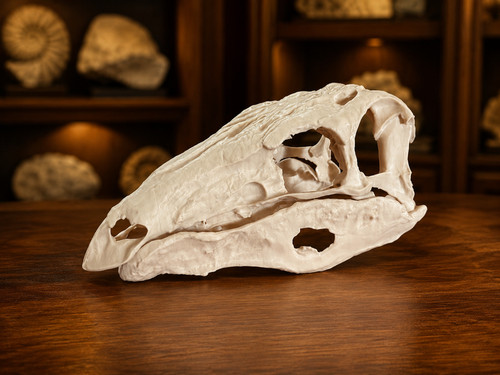 Stegosaurus skull fossil - stegosaurus, fossil-style