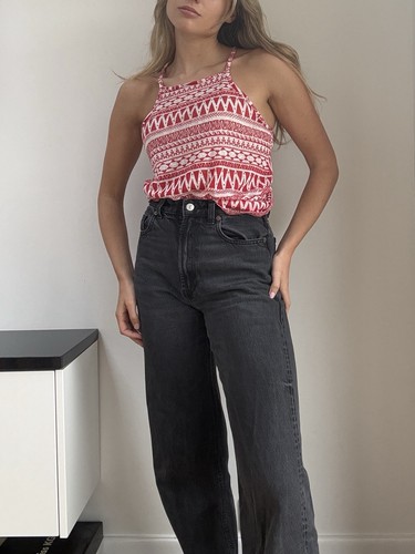 Aztec red and white - red,