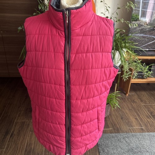 Pink padded gilet - padded,