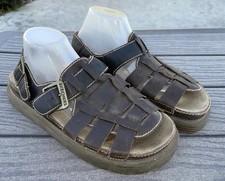 Sketchers Brown Leather Chunky