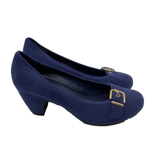 Hogl suede midnight blue shoes - hogl,