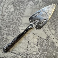 Vintage Cake Slice Pie Server Silver Plated