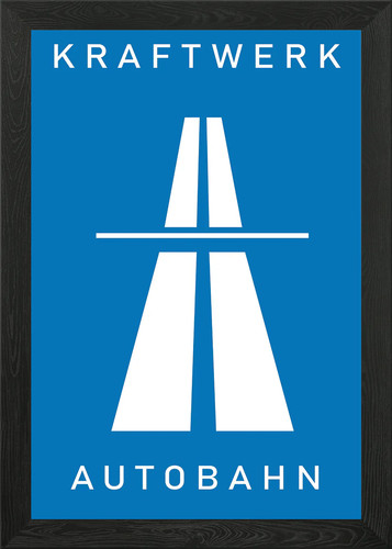 Kraftwerk autobahn framed - autobahn,