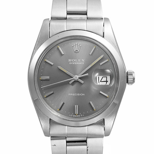 Rolex oysterdate 6694 gray - rolex,