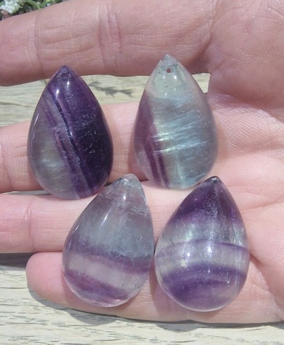 Fluorite crystal teardrop - crystal,