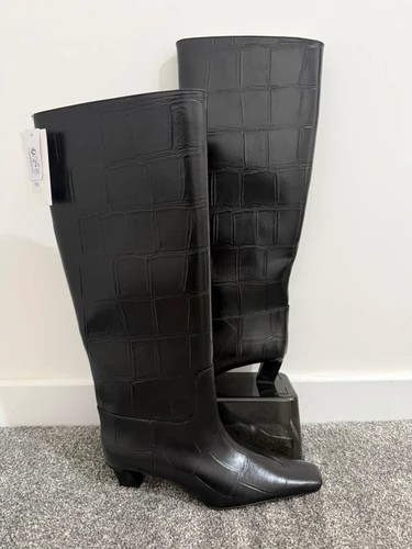 Croc effect knee high - croc-effect, knee-high
