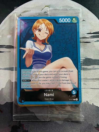 One piece ccg nami 117 - piece, p-117
