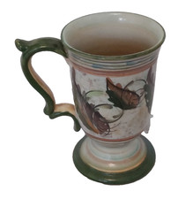 VINTAGE GLYN COLLEDGE DENBY ART POTTERY MUG IN GOOD CONDITION 6 INCHES TALL