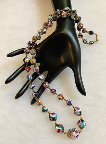 Vtg graduated millefiori - vtg,