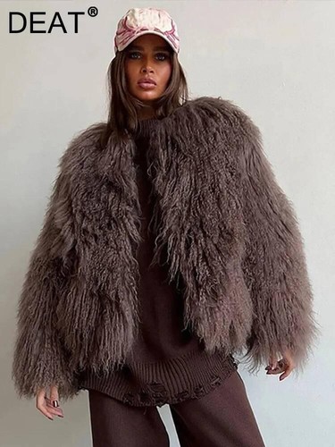 Deat fashion brown faux - fashion,