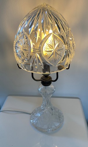 Beautiful cut glass - glass, mushroom